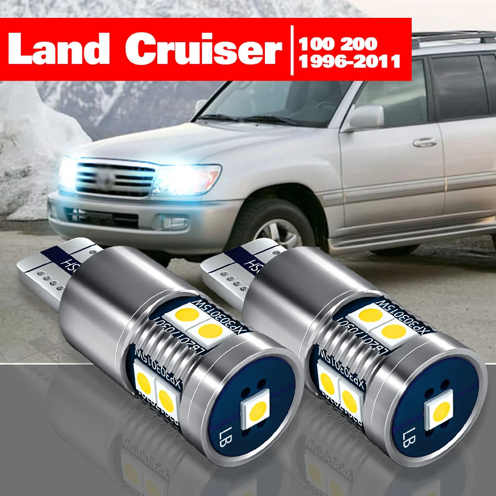 

For Toyota Land Cruiser 1996-2011 2pcs LED Parking Light Clearance Lamp Accessories 2002 2003 2004 2005 2006 2007 2008 2009 2010