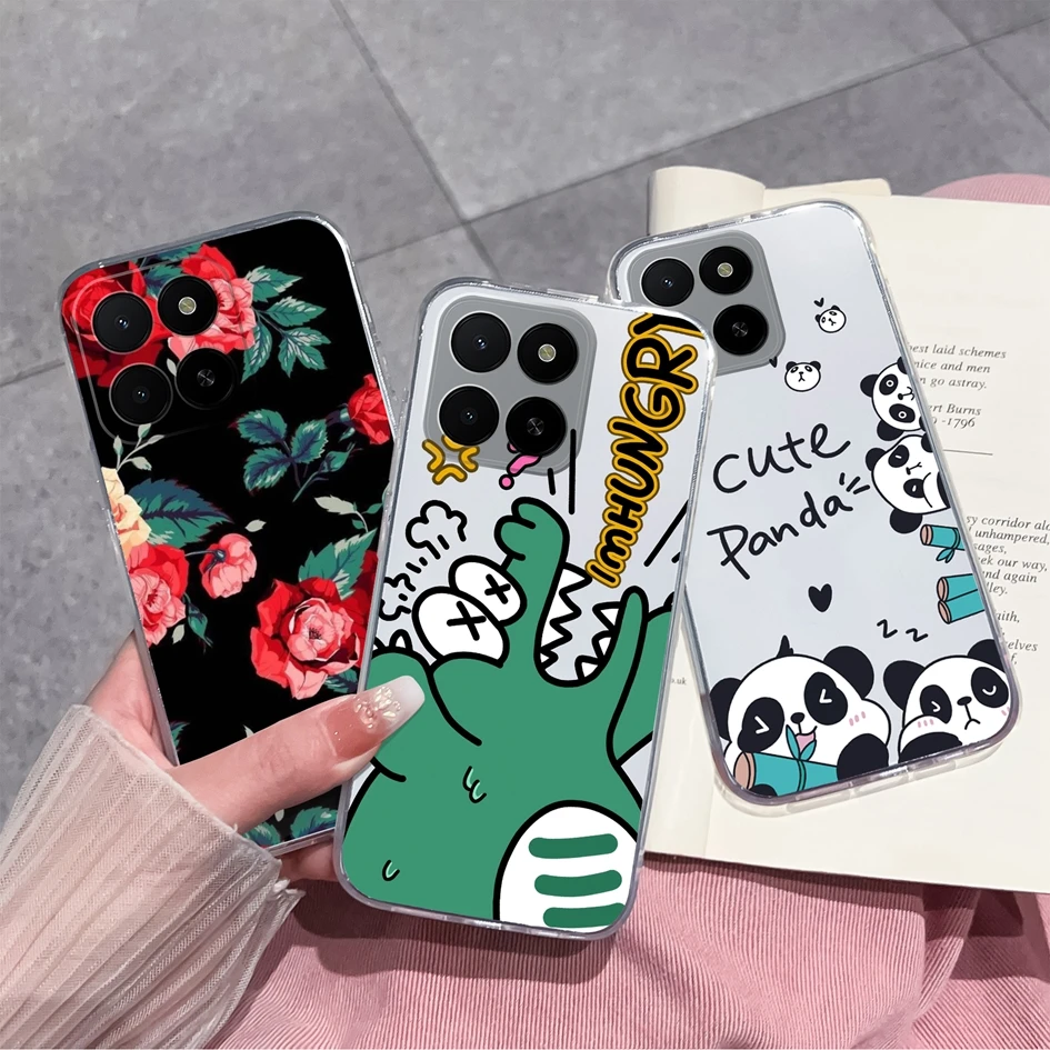 حافظة جديدة لهاتف Honor X5b Plus Shell Fashion نمط رائد الفضاء من مادة البولي يوريثان الحراري الناعمة والنحيفة والحماية المميزة لهاتف Honor X 5b Coque #4