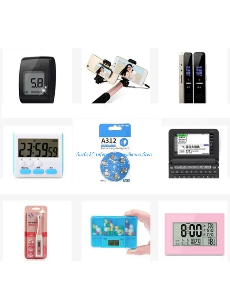 

A312 Air Слуховые батарейки 6 шт. Назначение Слуховые аппараты Прочность Цинковая воздушная технология с удобными функциями