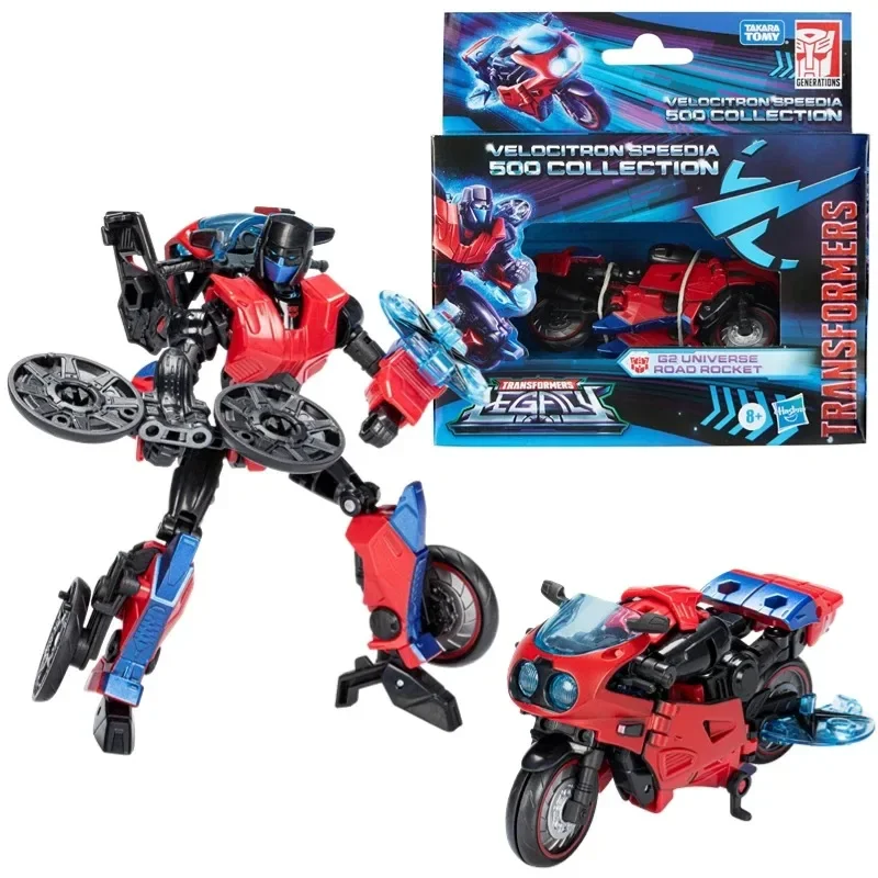 อะนิเมะ Takara หม้อแปลง Hasbro หม้อแปลง G2จรวดบนท้องถนนแบบดั้งเดิม Walmart velocitron speedia 500ดีลักซ์ตุ๊กตาขยับแขนขาได้งานอดิเรกของเล่น