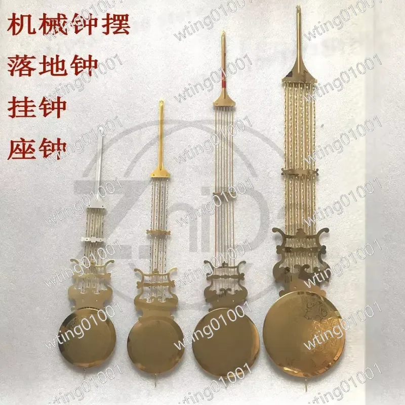 for Vintage Mechanical Clocks 6 Inch Long Pendulum Replacement Large Floor Timepiece Feng Shui Decor Accessory Precision