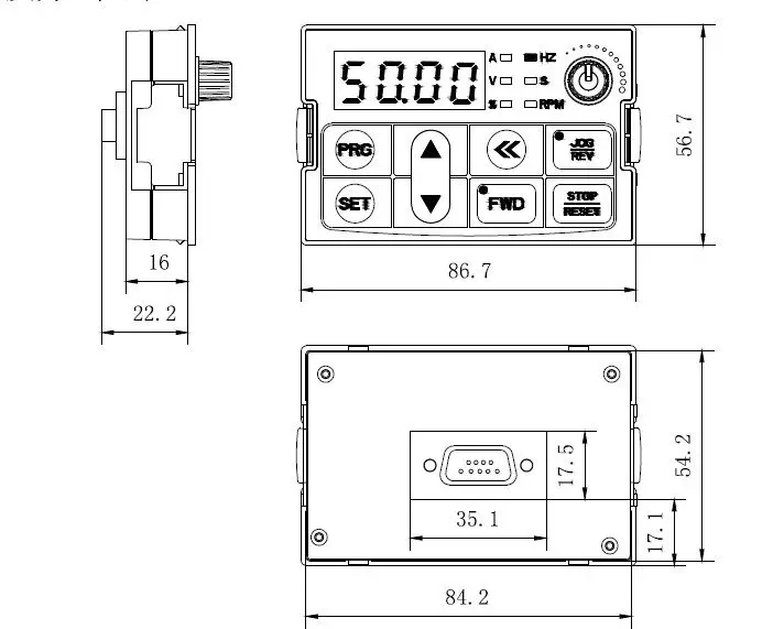 Inverter AC90 operation panel, control panel, brand new  spot