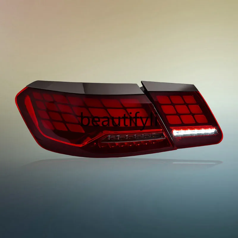 

W212 tail light 09-15 E200 E300 modified dragon scale LED tail light assembly