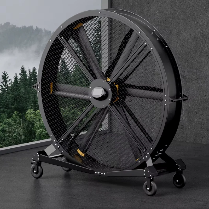 

2000Mm 80in Industrial Base Fan Quiet Standing Floor Fan