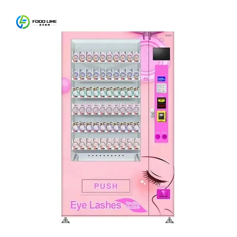 New 2026 Mini Vending Machine Customized with Integrated QR Code and Card Reader for Contactless Sales