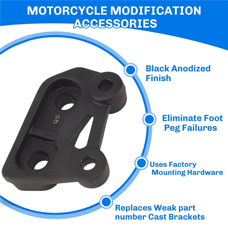 

Well Motorcycles Foot Pegs Bracket Foot Pegs Bracket For TALARIA STING X3 Adjustable Foot Pegs Bracket Right