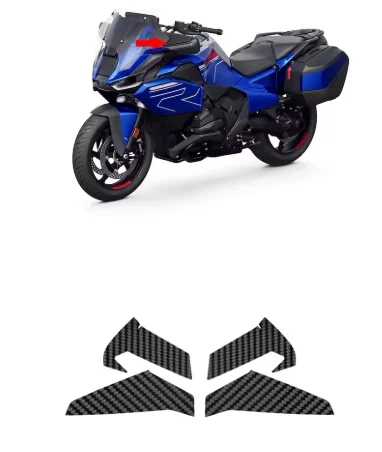 R1300Rt Carbon Fibre Protective Film Kit for BMW R1300Rt Motorcycle Accessories Scratch-Resistant Protective Wrap for R1300Rt Mo