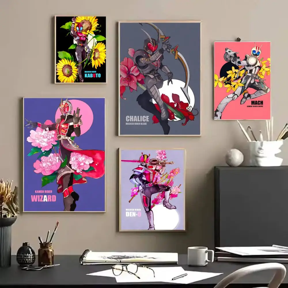 

Classic Anime K-Kamen RiderS Painting Living Room Bedroom Canvas Wall Art Print Mural Home Decor Gift Unframed Decoration