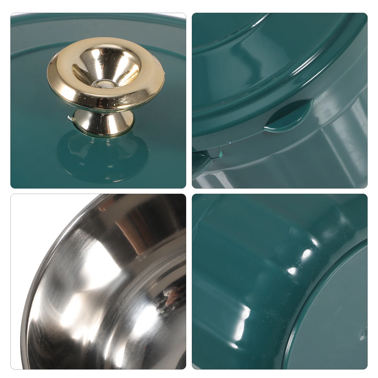 

1Pcs Stainless Steel Rice Bowl Fashionable Blue Multipurpose for Rice Noodles Soup Serving Home Party Noodle Bowl