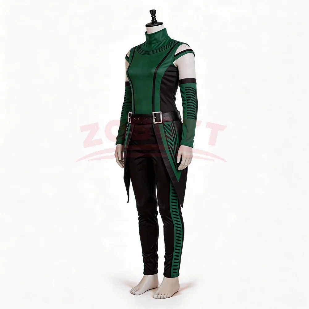 Anime Mantis Cosplay Costume Green Jumpsuit Halloween Carnival  Party Performance Costume view 5