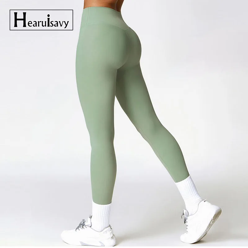 Higher Quality Gym Yoga Pants High Waist Sport Leggings Women Running Fitness Workout Leggings Women Push Up Tights Yoga Clothes