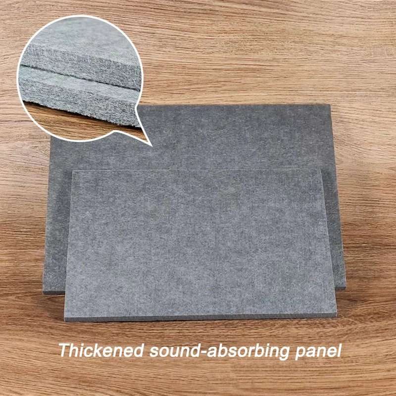 High density sound absorption board Thickened felt pad High density sound insulation foam for homes and offices