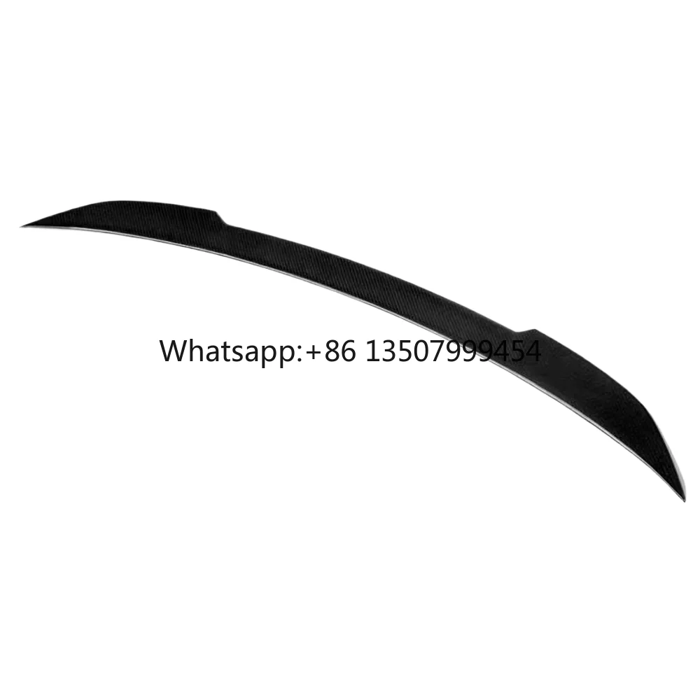 High Performance Real Dry Carbon Fiber Material Rear Spoiler Trunk Wing Car Accessories For M2 M2c F87 Cs Style