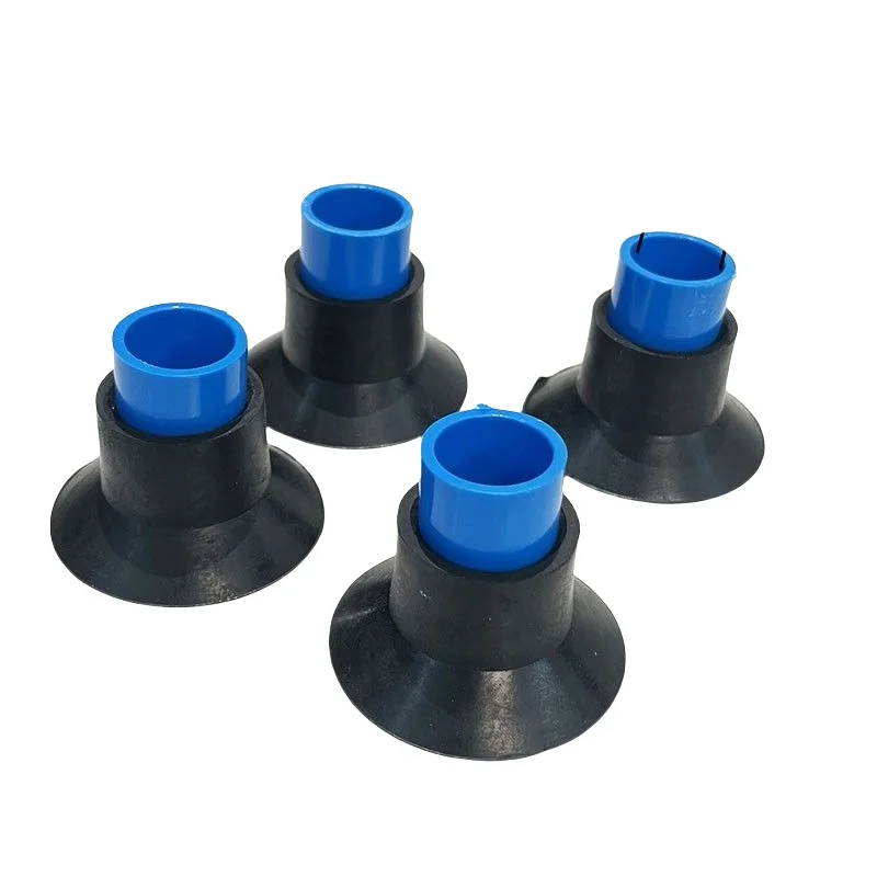 4 Pieces Trampoline Anti-Slip Suction Cup Foot Pads & Silent Covers - Non-Skid Shock-Absorbing Safety Accessories