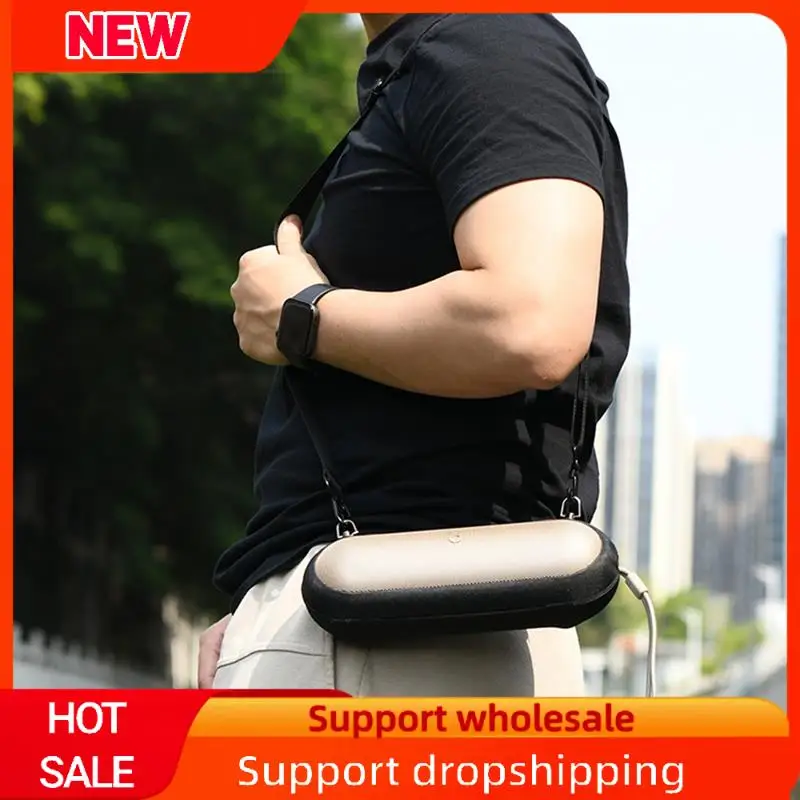 

Superb For Beats Pill 2024 Speaker EVA Zipper Storage Hard Case EVA Zipper Storage Hard Case EVA Protective Case Gold