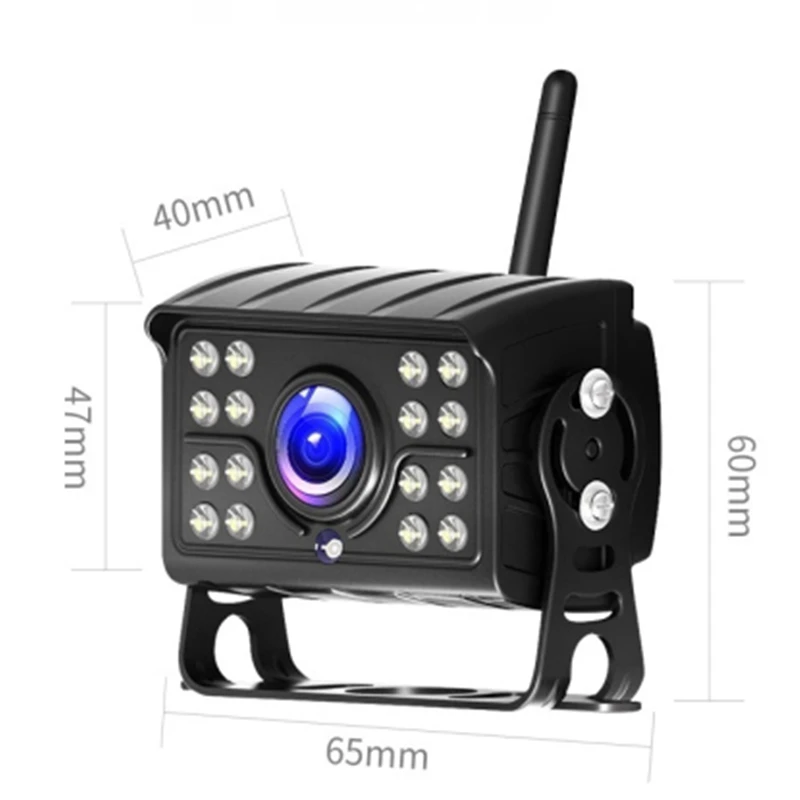 Large and Small Trucks Wireless High-definition Night Vision Reversing Image All-in-one Towing Rear Car Driving Video