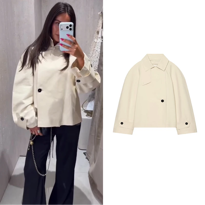 Women's Jackets & Trench Autumn 2026 New Fashion Loose Elegant Youth Street Warm Jackets Blouse Fall Chic Women's Holiday Coats