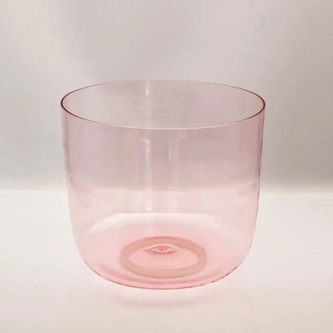Star Linkup 6 Inch Pink Cosmic Light Alchemy Crystal Singing Bowl Tuned to Standard 432Hz Healing Frequency, Chakra Alignment Clear Sound Resonance Bowl, Ideal Vibrational Instrument for Sound Bath Therapy view 3