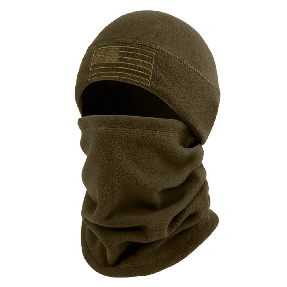 New Thermal Hat and Scarf Set Windproof Breathable Balaclava Hat Multifunctional Pullover Hat Outdoor Activities