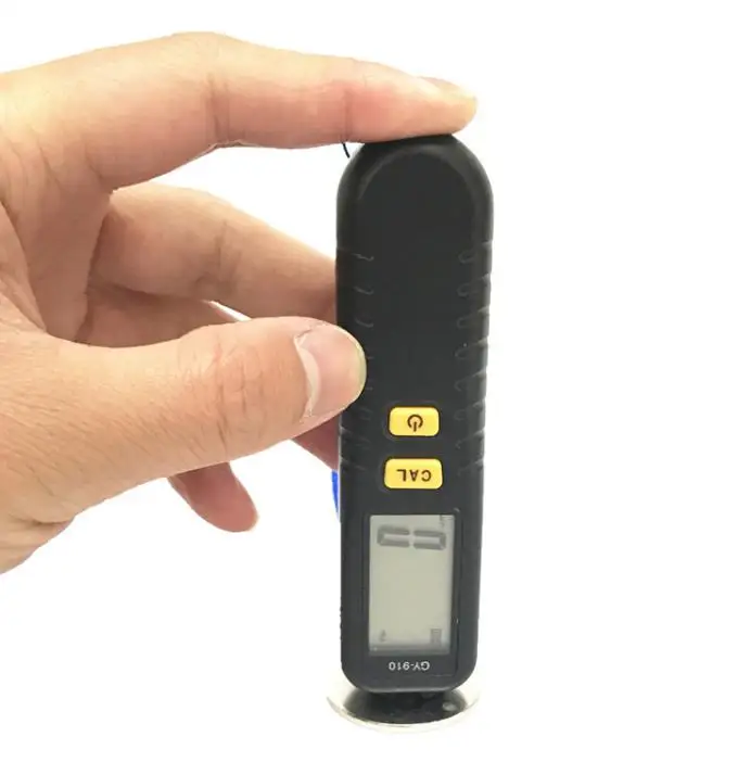 GY910 Digital Coating Thickness Gauge 1 Micron/0-1300 Car Paint Film Thickness Tester Meter Measuring FE/NFE New