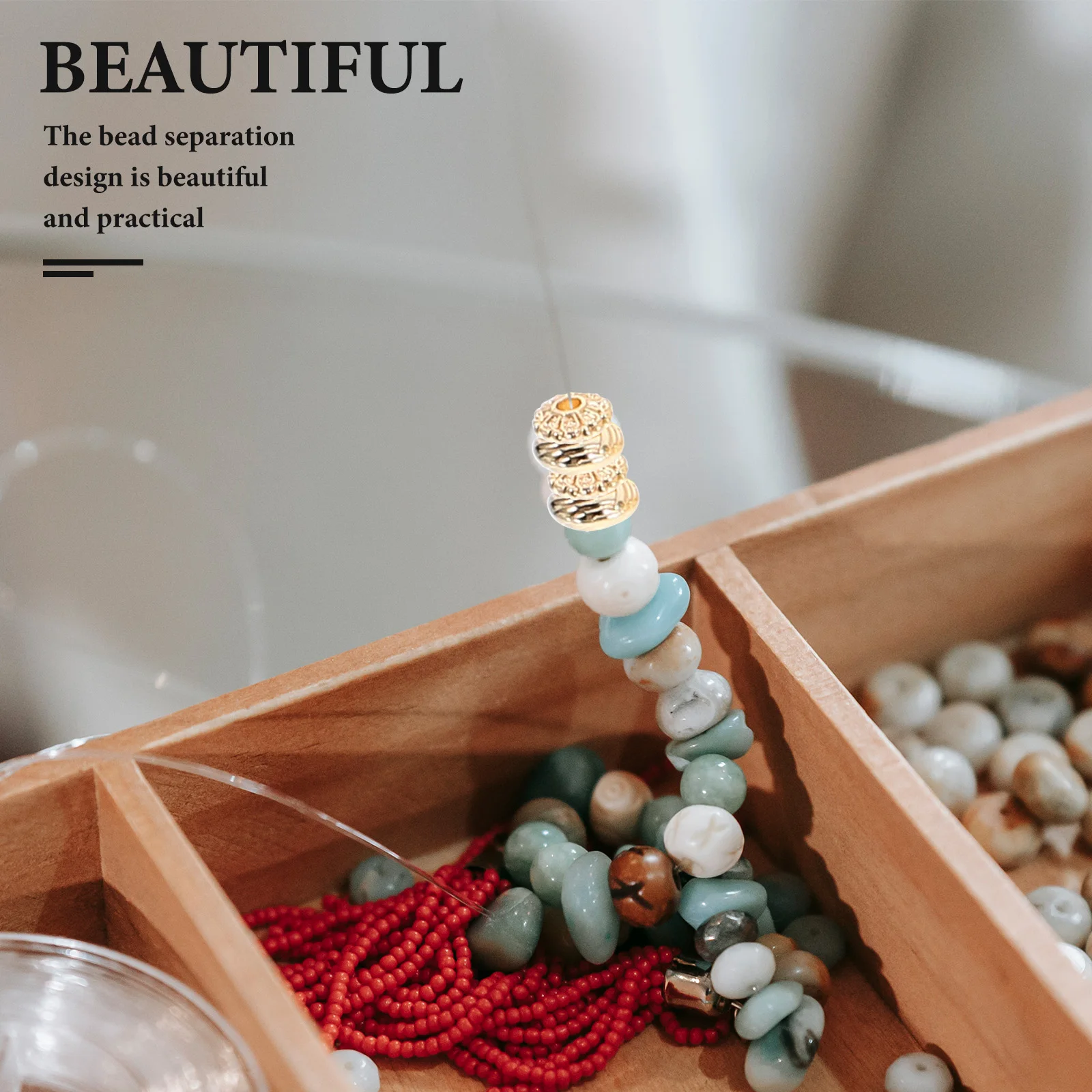 

300 Pcs Beaded Spacer Beads for Jewelry Making Bulk Gold Spacers Alloy Jewellery Crafting Accessories