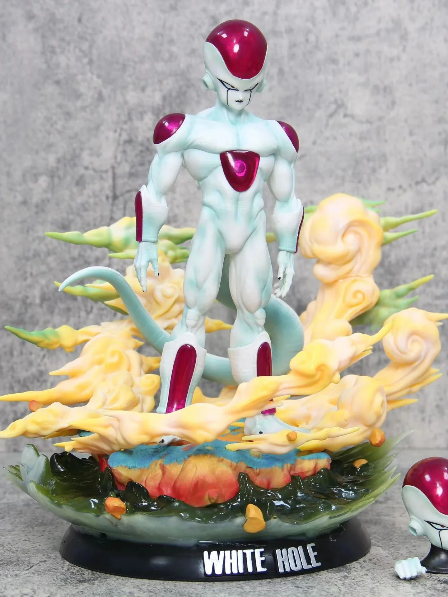 31cm Anime Dragon Ball Super Frieza Final Form Fukkatsu Ver. Pvc Action Figure Statue Collectible Model Kids Toys Doll Gifts