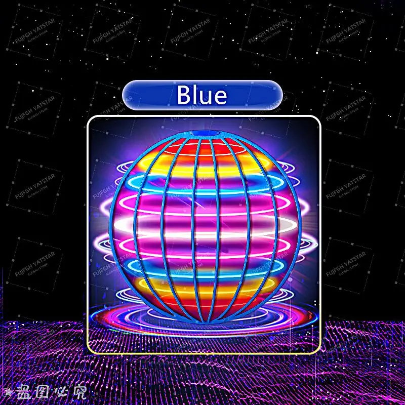 2026 Handbediende Vliegende Bal Boomerang Hoverbal Vliegende Spinner Speelgoed met Magische LED-Lichten Fidget Speelgoed