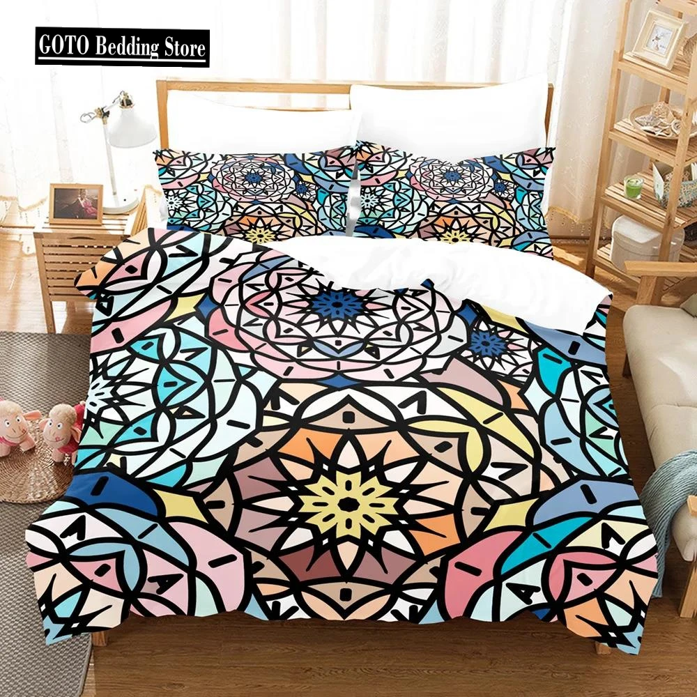 Bed Cover Set Boho Beddings Adults Children Winter Duvet Cover Sets Full Queen King Bedroom Set Home Textile Housse De Couette