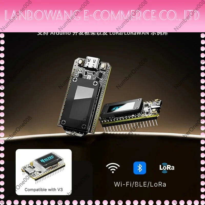LoRa32 SX1262 Development Board 27dBm ESP32-S3 WiFi Meshtastic Node IoT Module