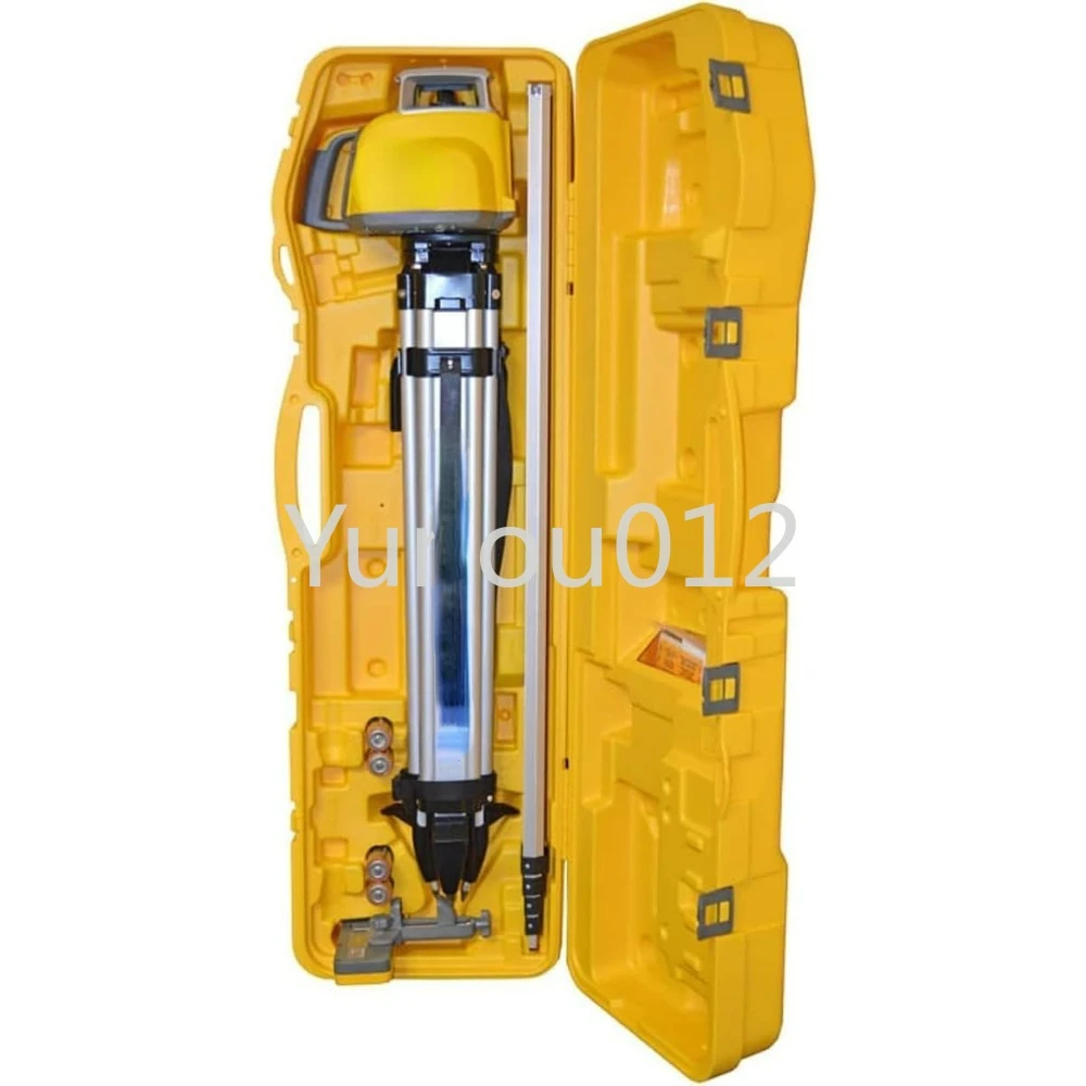 

Лазерный уровень, набор для самовыравнивания с приемником HL450, зажимом, стержень/метрическая и штатив 4,7 метра, черная зеркальная