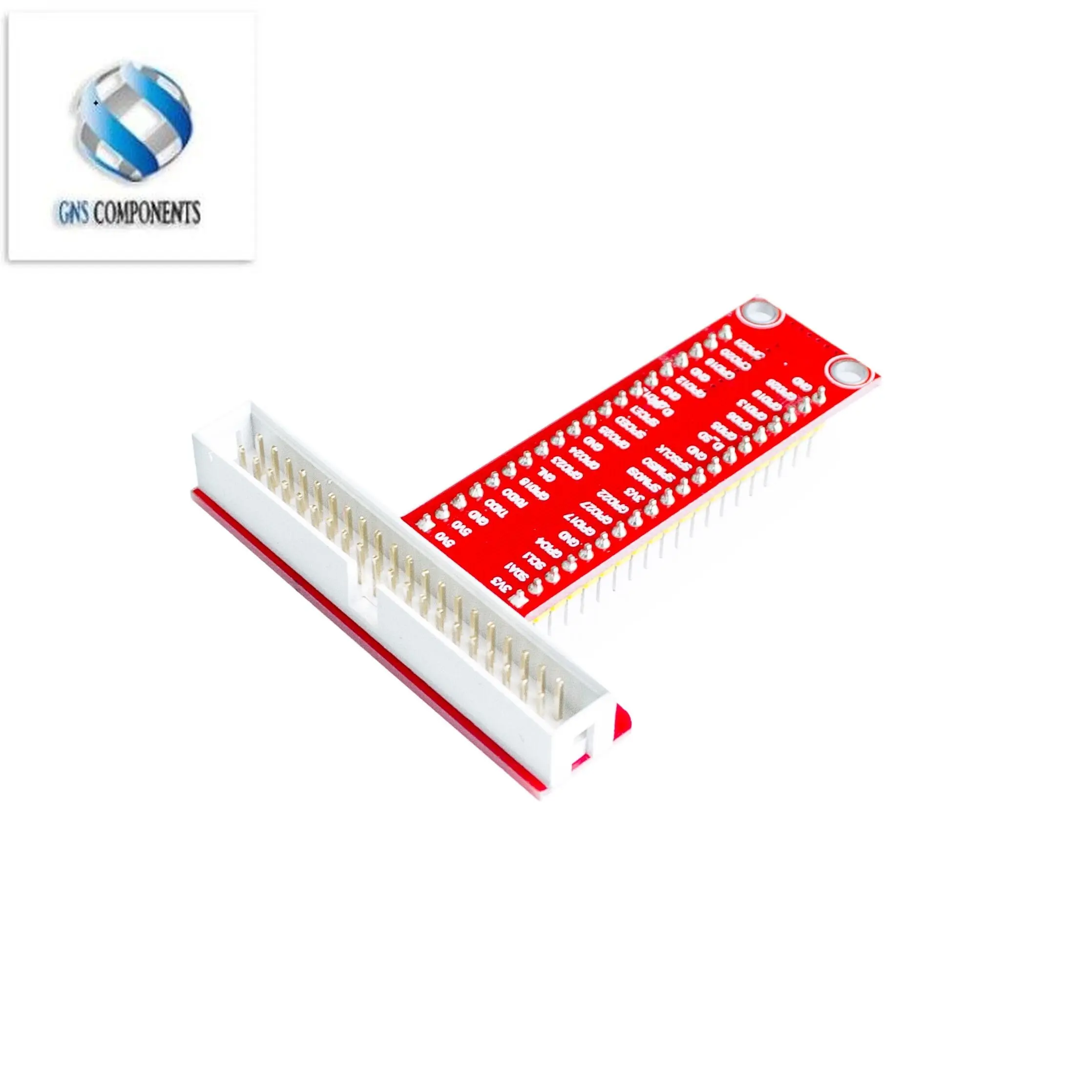 Für Raspberry Pi 3&Raspberry Pi 2 Modell B T, Erweiterungs-DIY-Kit (40Pin GPIO-Kabel + GPIO T-Adapterplatte)