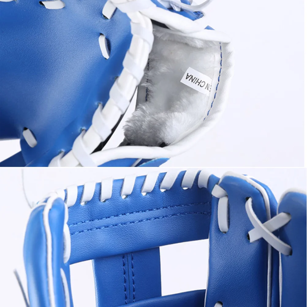 

Baseball Glove Blue Color Infield Sports Infielder's Kids Gloves Training Softball