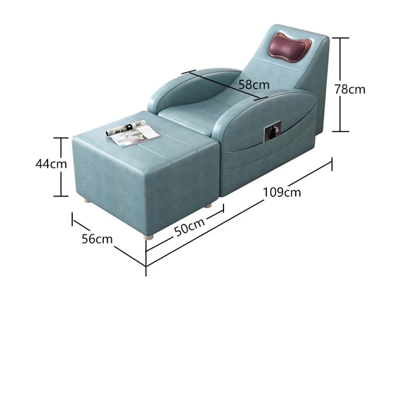 Comfortable Single Sofa Minimalist Lazy Gray Living Room Sofa Floor Massage Salas Y Sofas Muebles Economicos Home Accessories