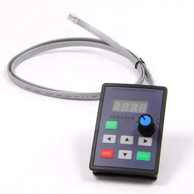 Forward/backward, start/stop, speed adjustment, LCD display - ZM-BL01 handheld digital brushless DC motor controller
