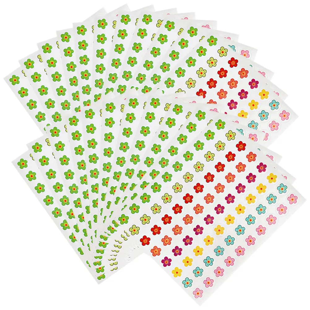 

Small Flower Stickers Cute Kids Reward Labels For Teachers Classroom Scrapbooking Decoration Multi-Function Adhesive