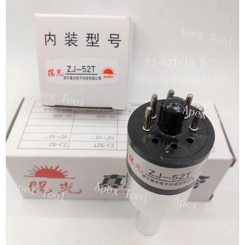 Sunshine ZJ-52T Ionization Vacuum Gauge ZJ-54D Vacuum Measuring Instrumentation Vacuum Sensor