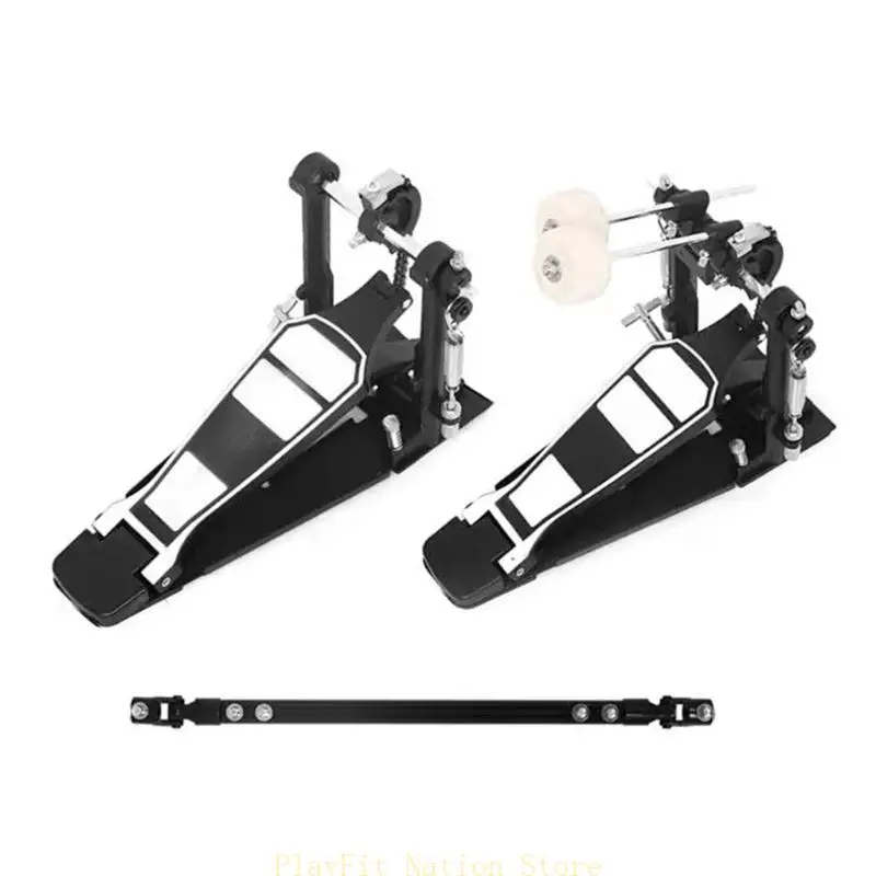 

242F Two Chain Double Kicks Drum Pedal Double Chain Drives Foot Percussions Hardware