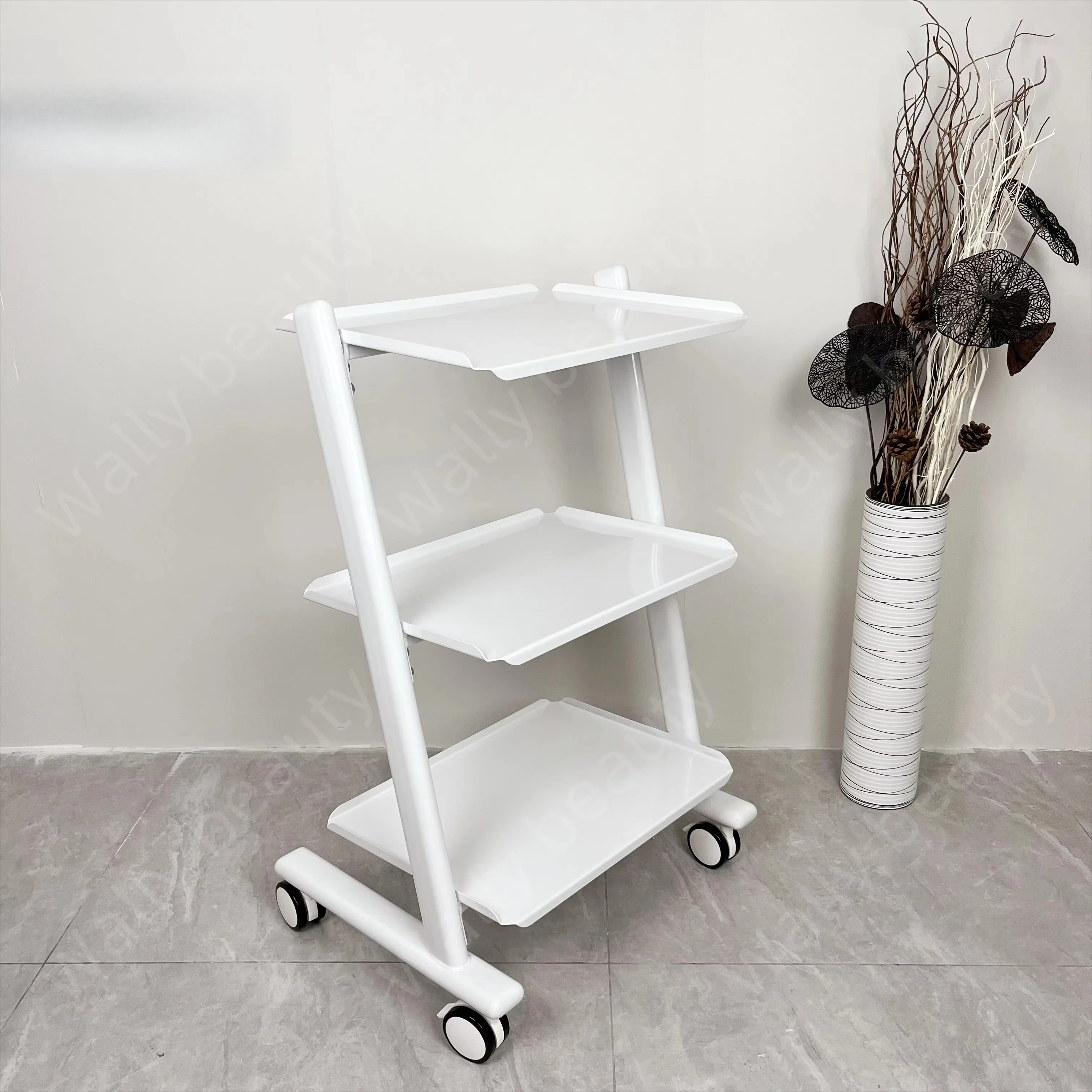 عربة Wally Beauty الجمالية لصالونات التجميل، عربة تصفيف الشعر لآلة التجميل