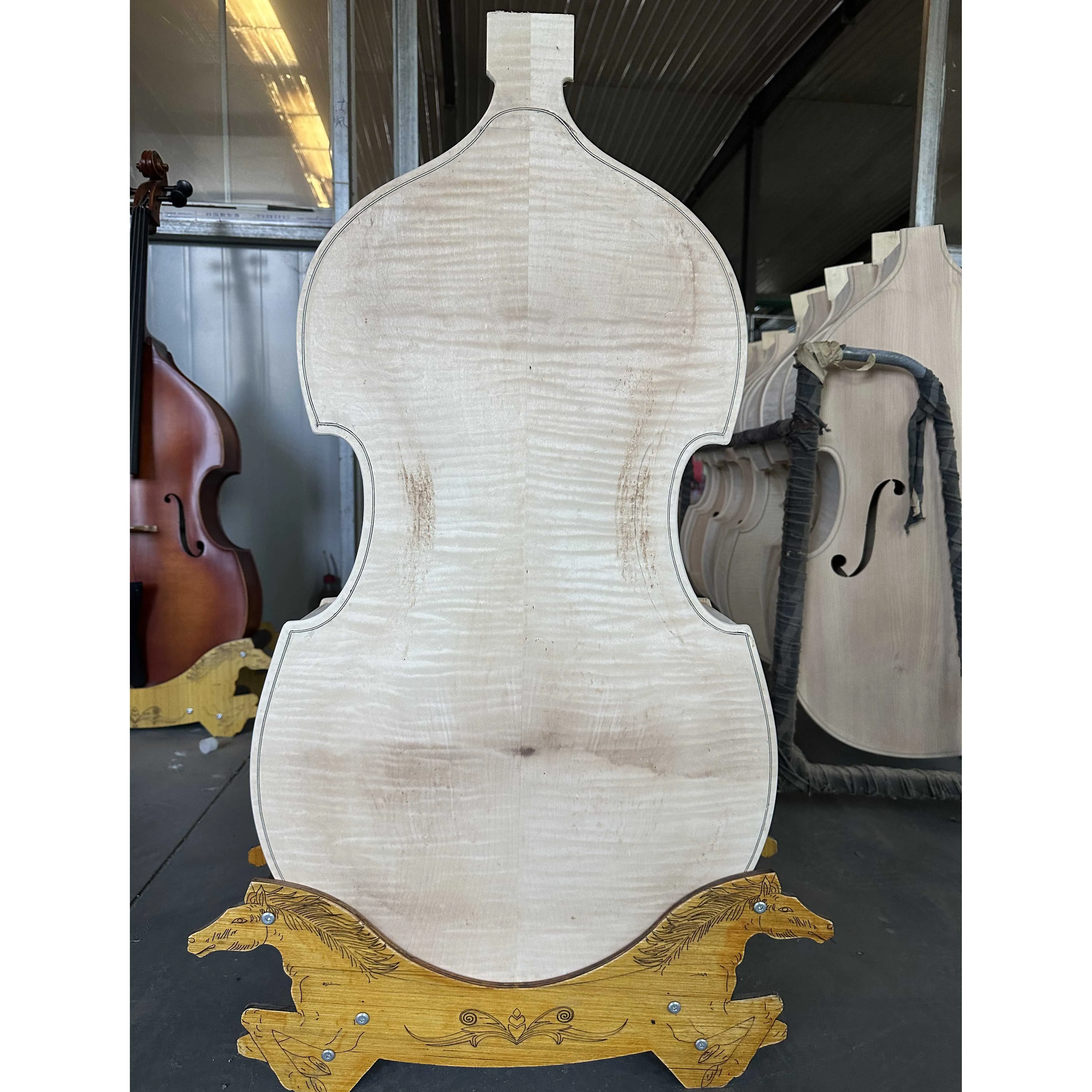 

Solid Wood Bass Panel, European Bass, White and Unfinished Bass, 1/8