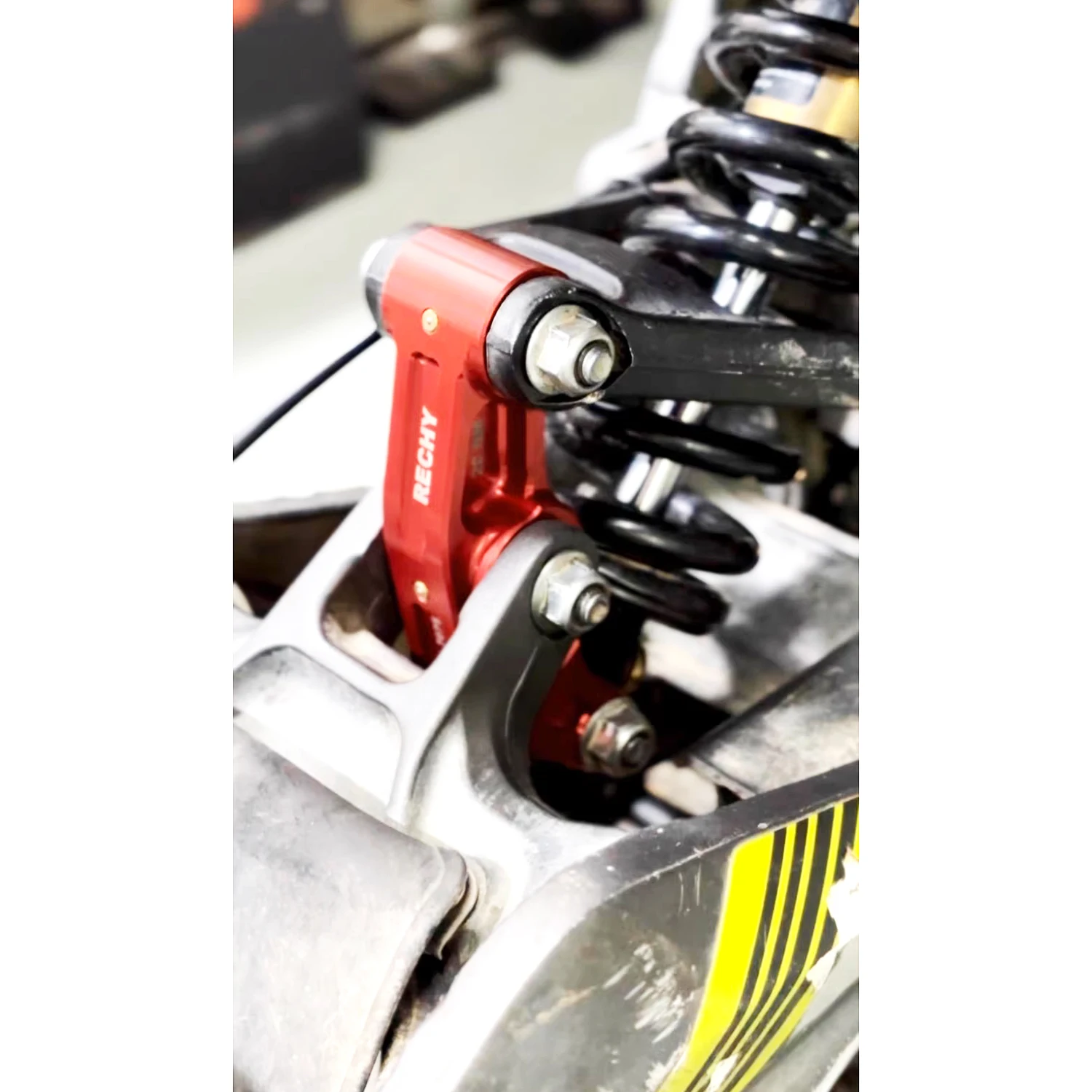 Super 79bike Electric dirt bike Light bee retrofit rear shock rocker linkage oil filler port 7075 Aluminum rear shock mounts