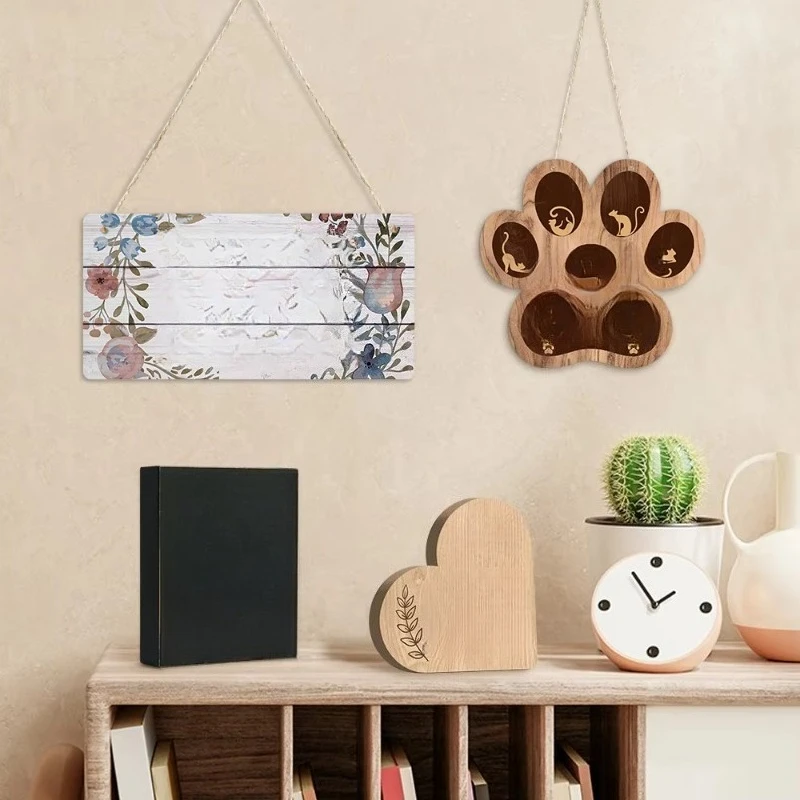 Custom carved wooden artwork wooden wall sign decorations for wall and tabletop displays