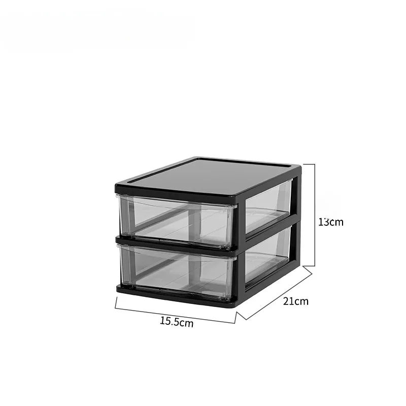 Transparent Drawer Desktop Storage Box