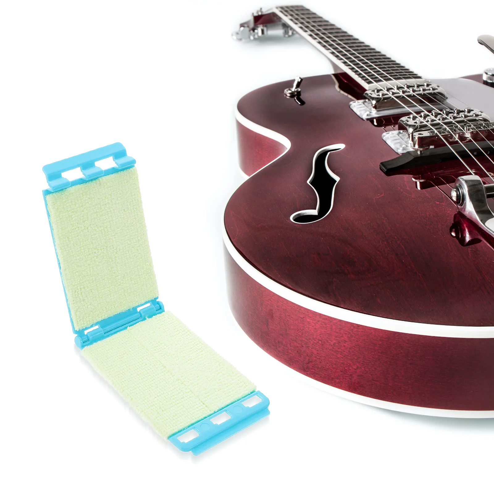 

Guitar String Cleaning Kit Fretboard Polisher Tool Remove Grime Extend Lifespan Portable Guitar Accessories Universal