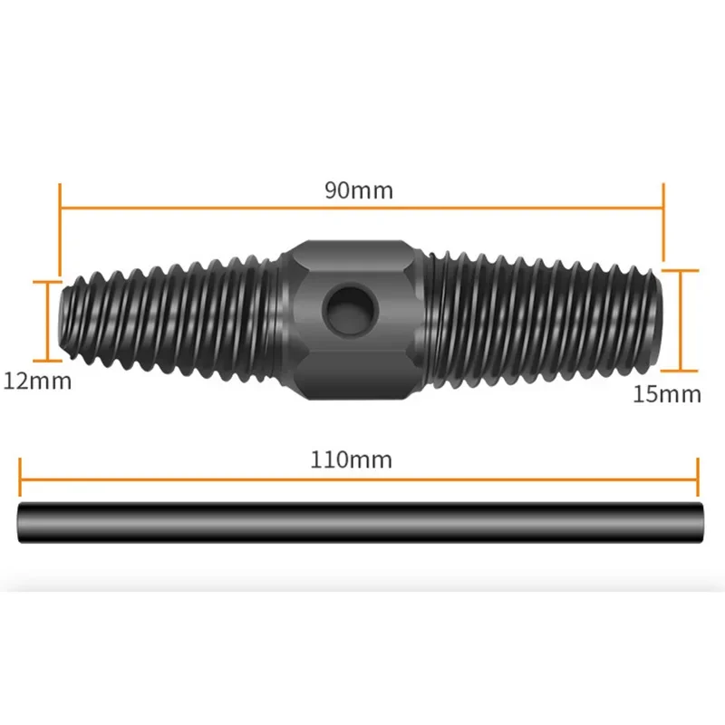 Valve Broken Screw Extractor Thread Tapping  Damaged Wire Water Pipe Bolt Broken Remover Hand Tool