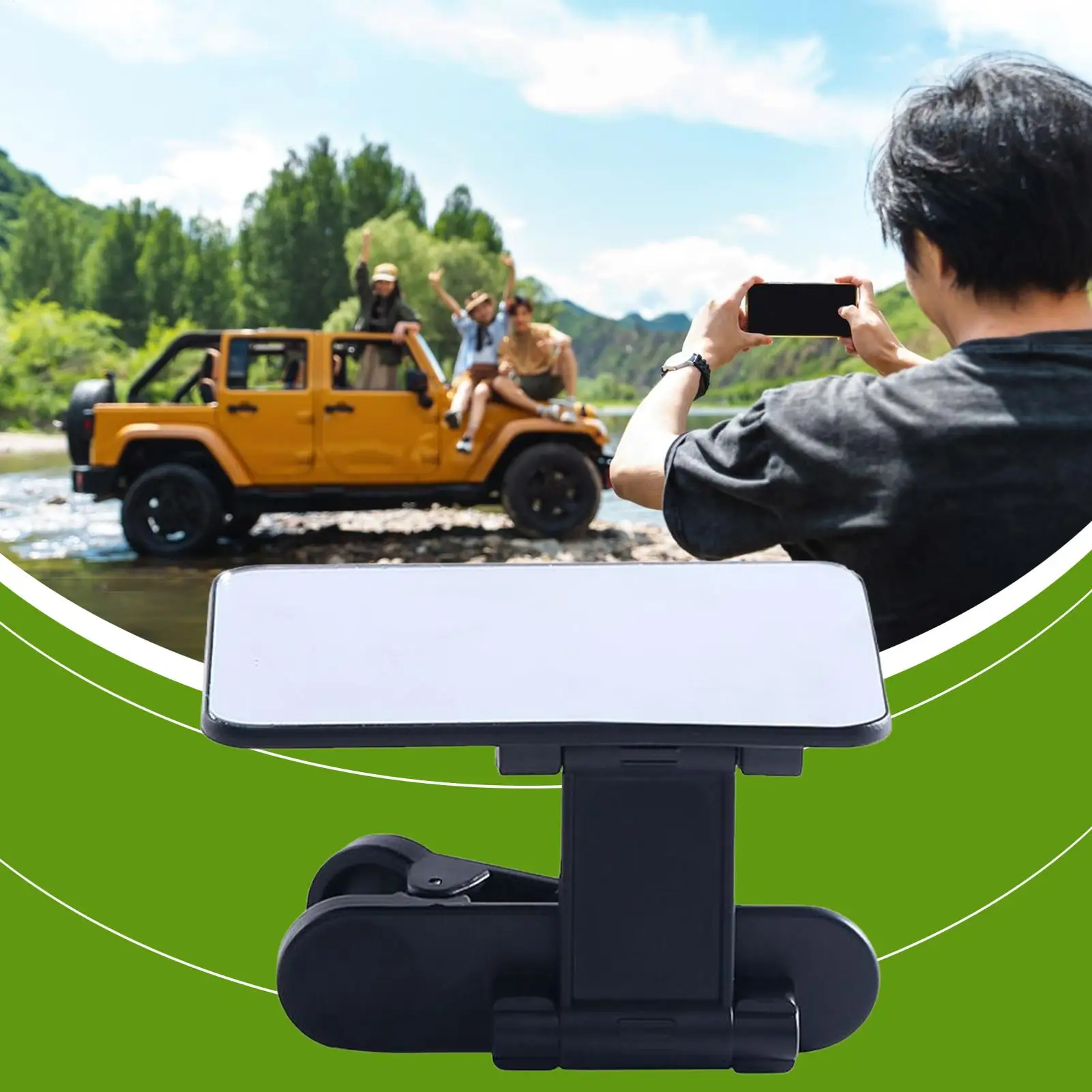 Smartphone Camera Mirror Clip Kit Phone Mirror Attachment For Travel Adjustable Angle Reflection Accessory For Photography