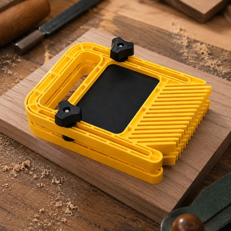 Woodworking Featherboard Pair with Miter Slot Compatibility for Table Saws and Engraving Tools