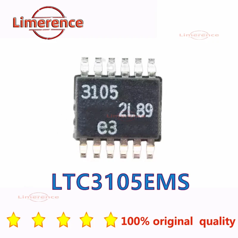 

5pcs/lot LTC3105 LTC3105EMS MSOP-12