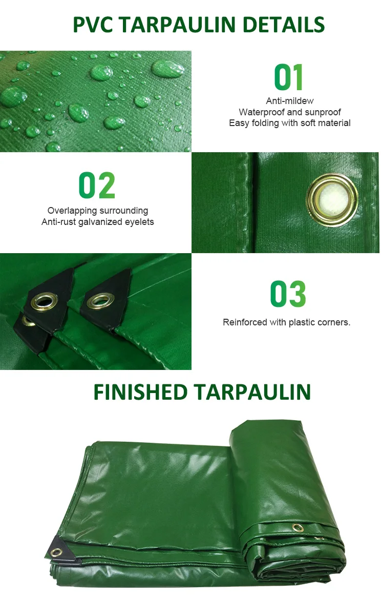 XSH 15x6m Waterproof Hay Tarpaulin Uv-Resistant Hay Bale Cover Tarps