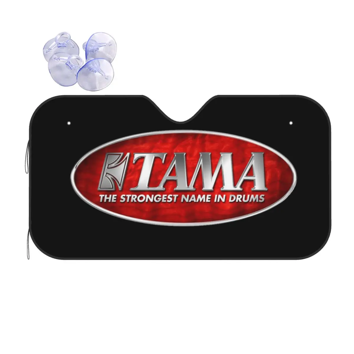 

Солнцезащитный козырек с логотипом Tama Drum, лобовое стекло автомобиля, переднее лобовое стекло, солнцезащитный козырек, аксессуары, чехлы
