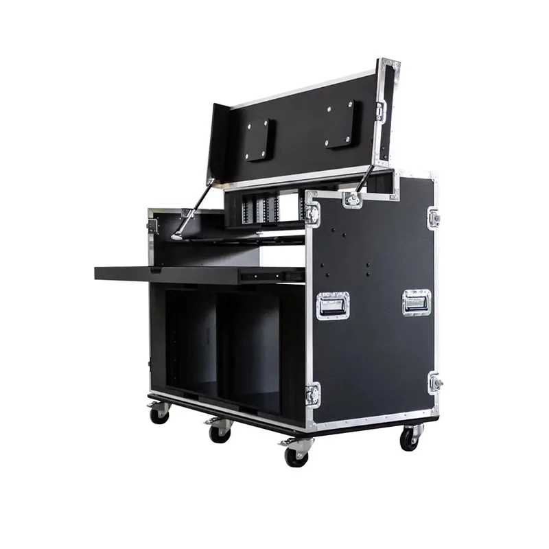 Customized Video Production Flight Cases Dj Workstation Road Case